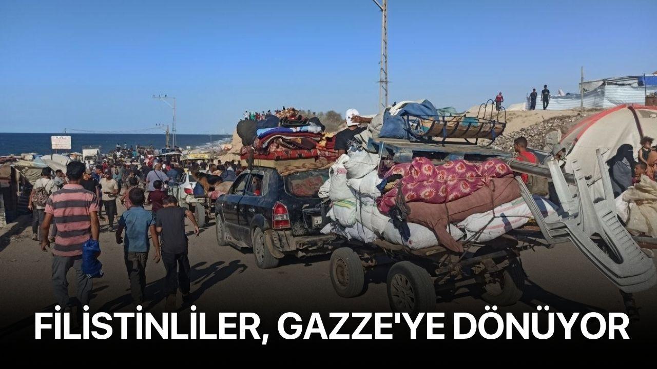 Filistinliler, Gazze'ye dönüyor