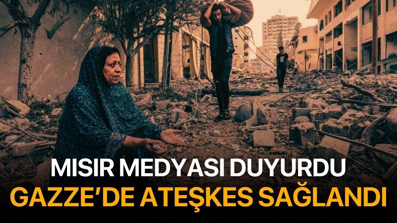 Gazze'de ateşkes sağlandı!