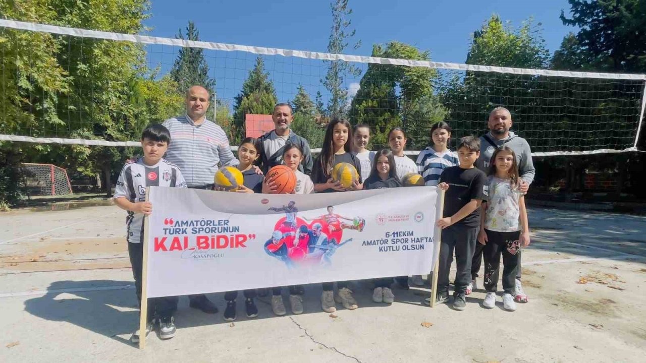 İlçede okullar spora doydu