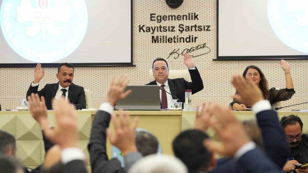 Manisa Büyükşehir Belediyesi Ekim Ayı Olağan toplantısı gerçekleşti
