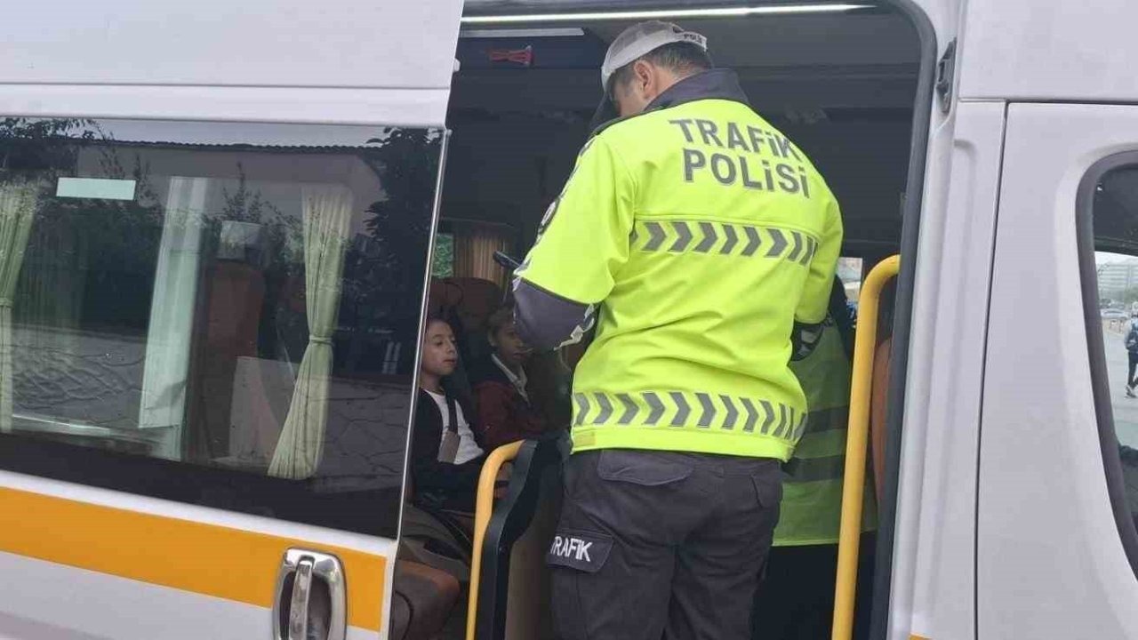 Manisa’da Okul Servislerine Sıkı Denetim