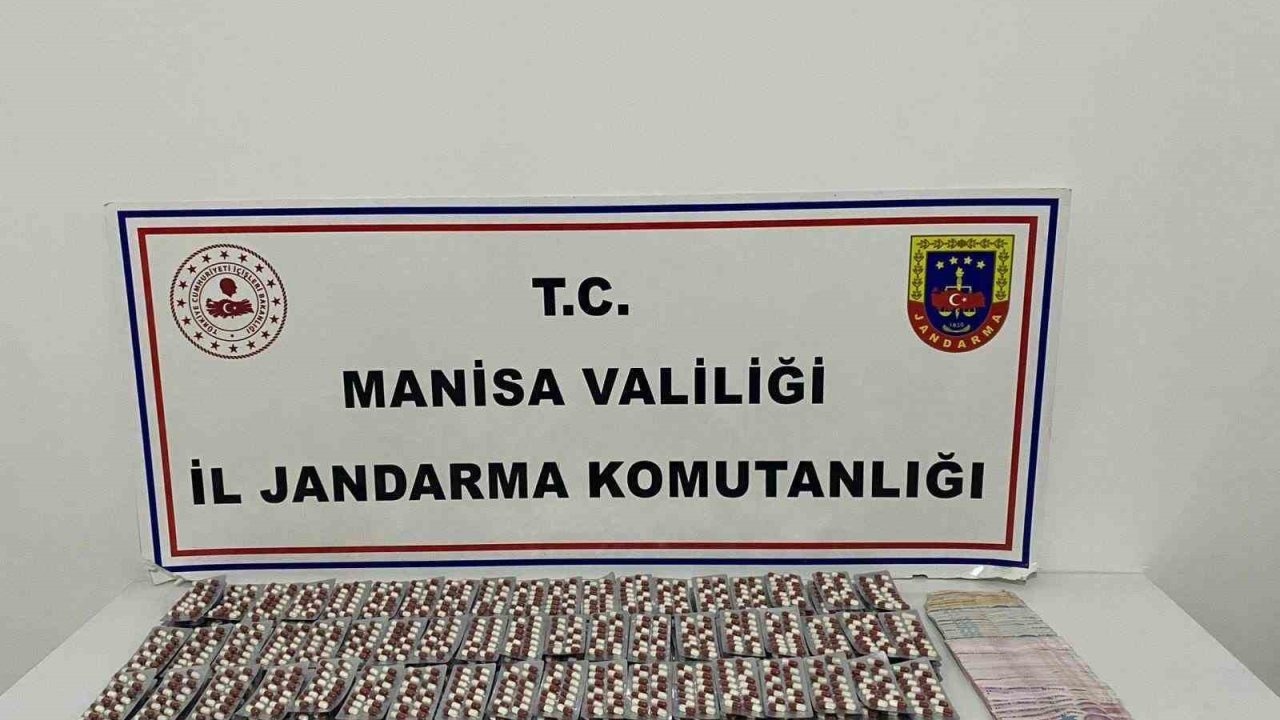 Manisa’da uyuşturucu operasyonu: 3 bin 270 adet!