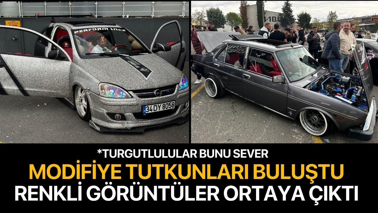 Modifiye tutkunları buluştu! Renkli görüntüler ortaya çıktı