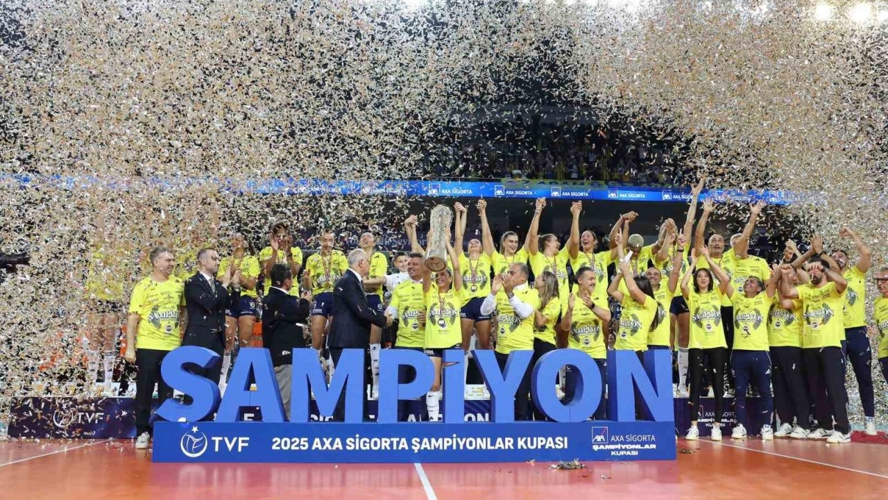 Şampiyonlar Kupası şampiyonu Fenerbahçe