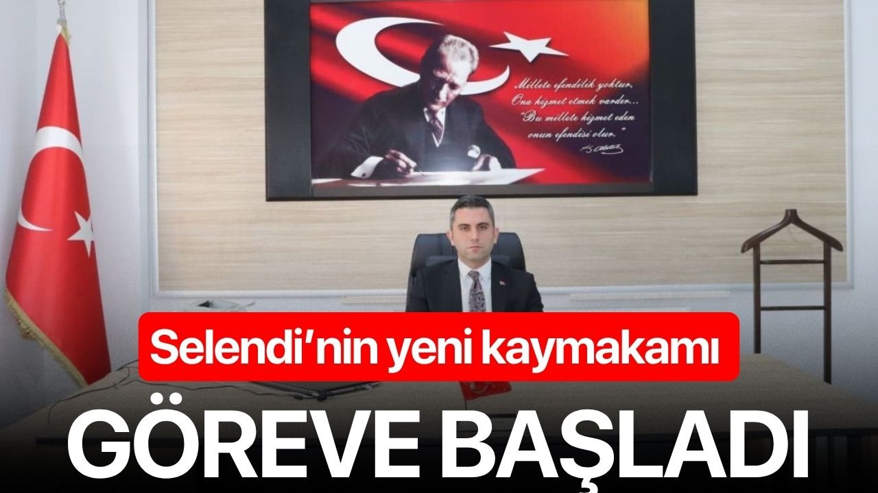 Selendi’nin yeni kaymakamı göreve başladı