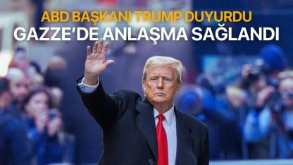 Trump duyurdu! Gazze'de anlaşmanın ilk aşaması kabul edildi