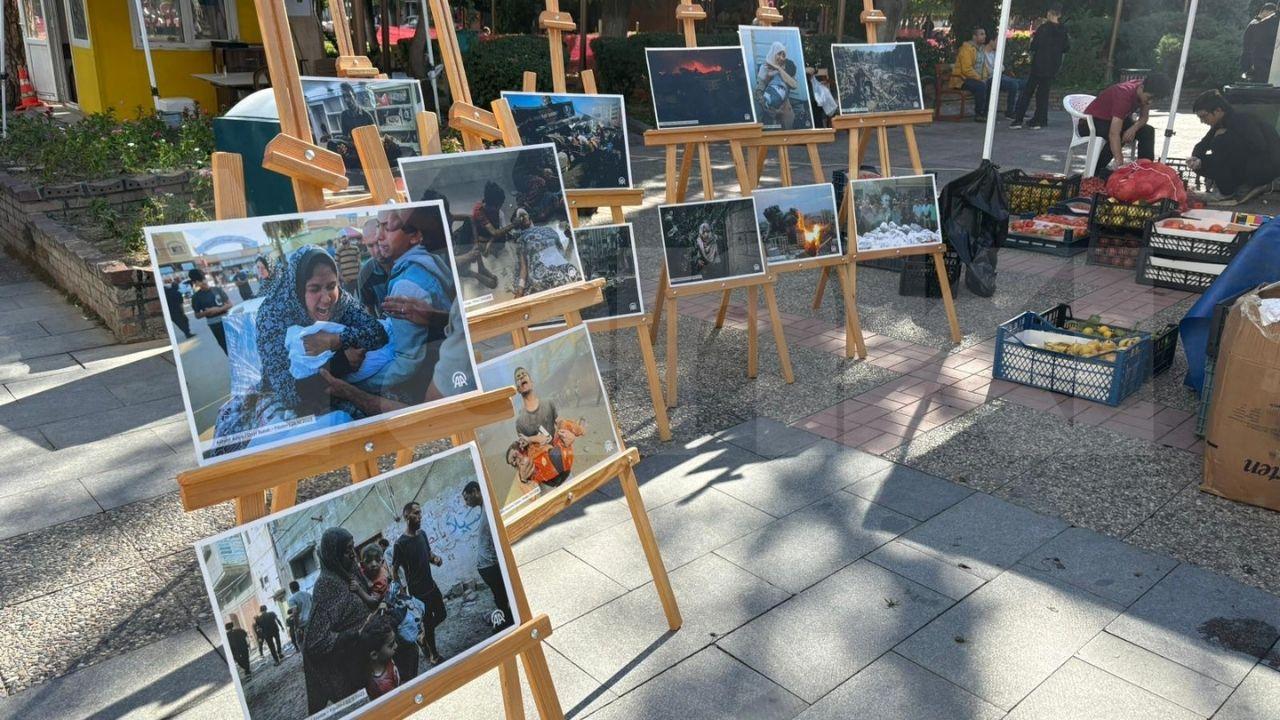 Turgutlu'da Gazze için seferberlik kermesi