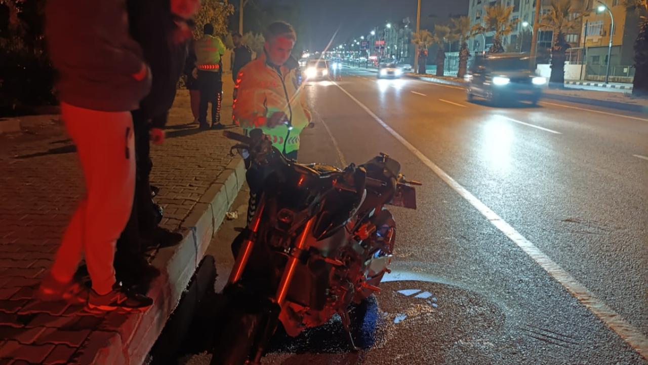 Turgutlu'da motosiklet kazası: 1 yaralı!