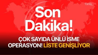 Ünlü isimlere uyuşturucu operasyonu! Liste genişliyor