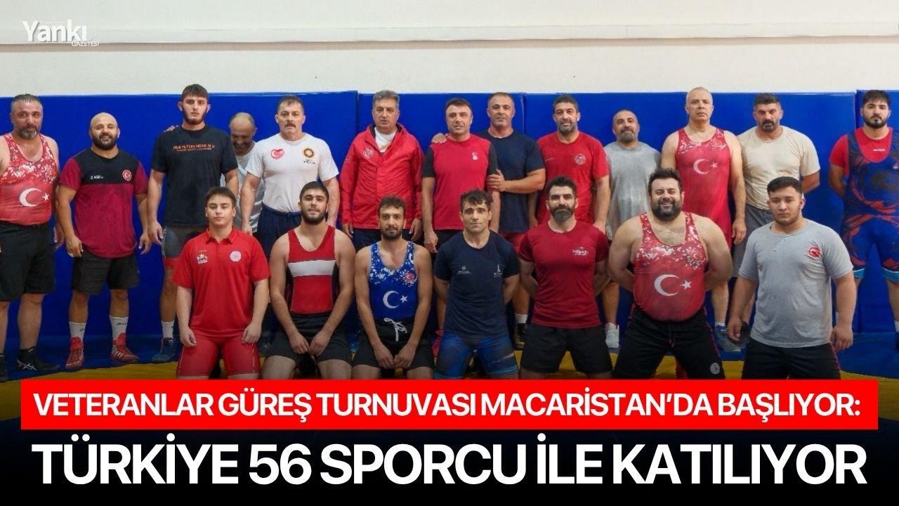 Veteranlar Güreş Turnuvası Macaristan’da Başlıyor: Türkiye 56 Sporcu ile Katılıyor