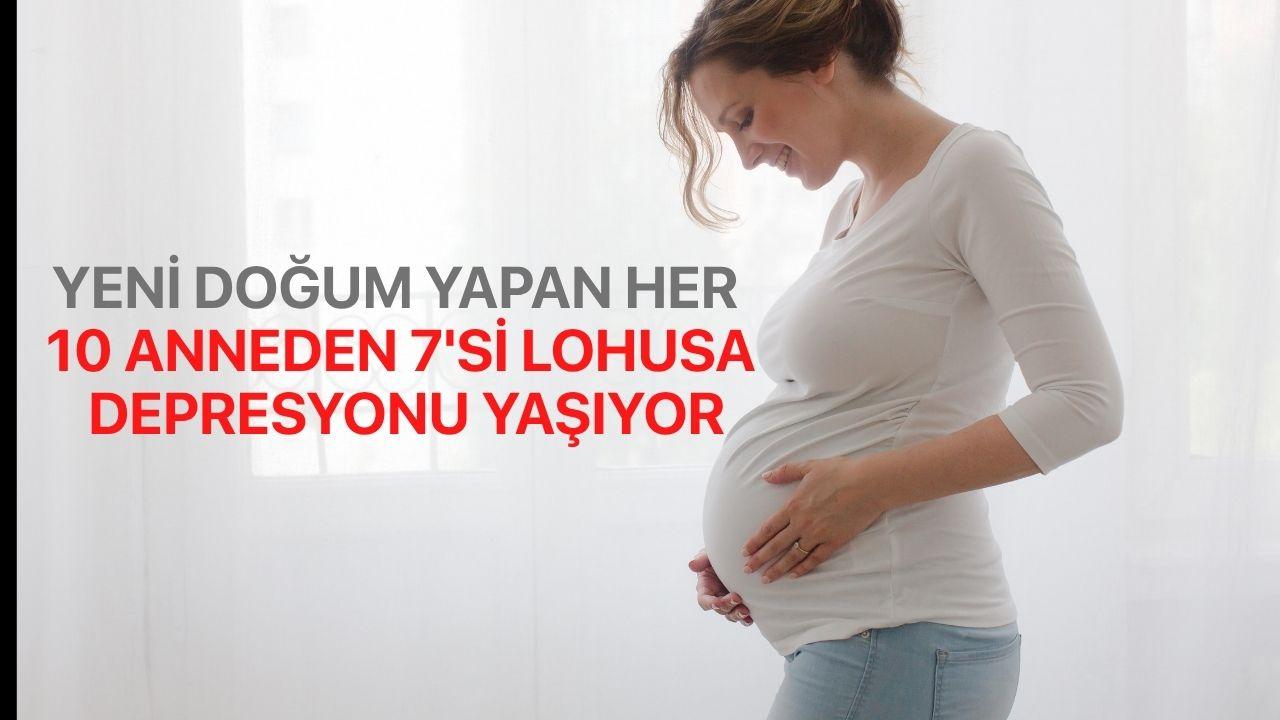 Yeni doğum yapan her 10 anneden 7'si lohusa depresyonu yaşıyor