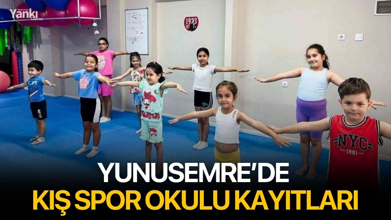 Yunusemre’de kış spor okulu kayıtları