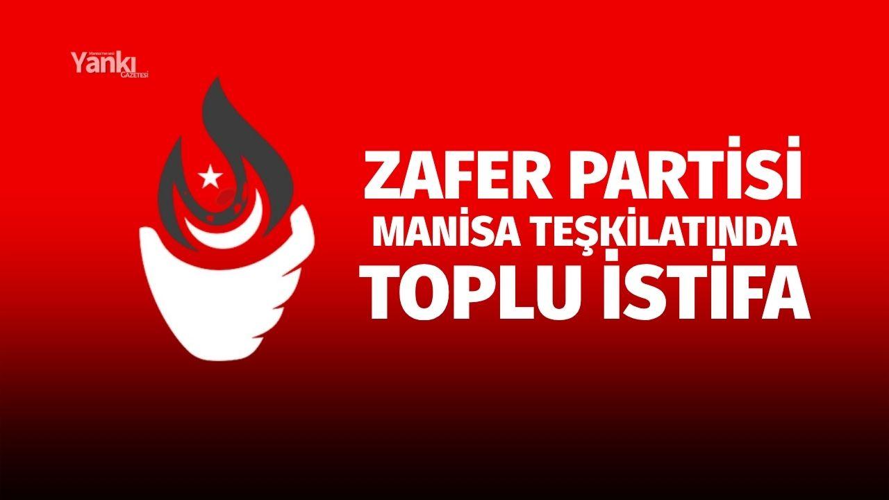 Zafer Partisi Manisa İl Teşkilatı'nda toplu istifa