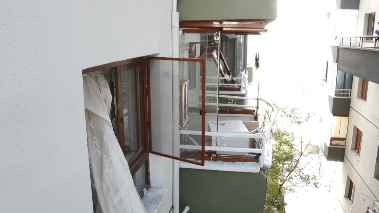 Doğal gaz patlaması: 1 yaralı