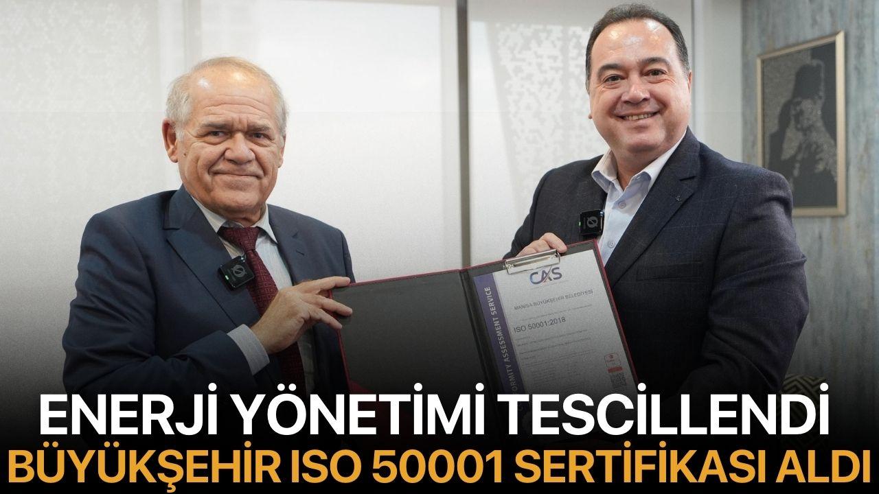 Enerji Yönetimi Tescillendi Büyükşehir ISO 50001 Sertifikası Aldı