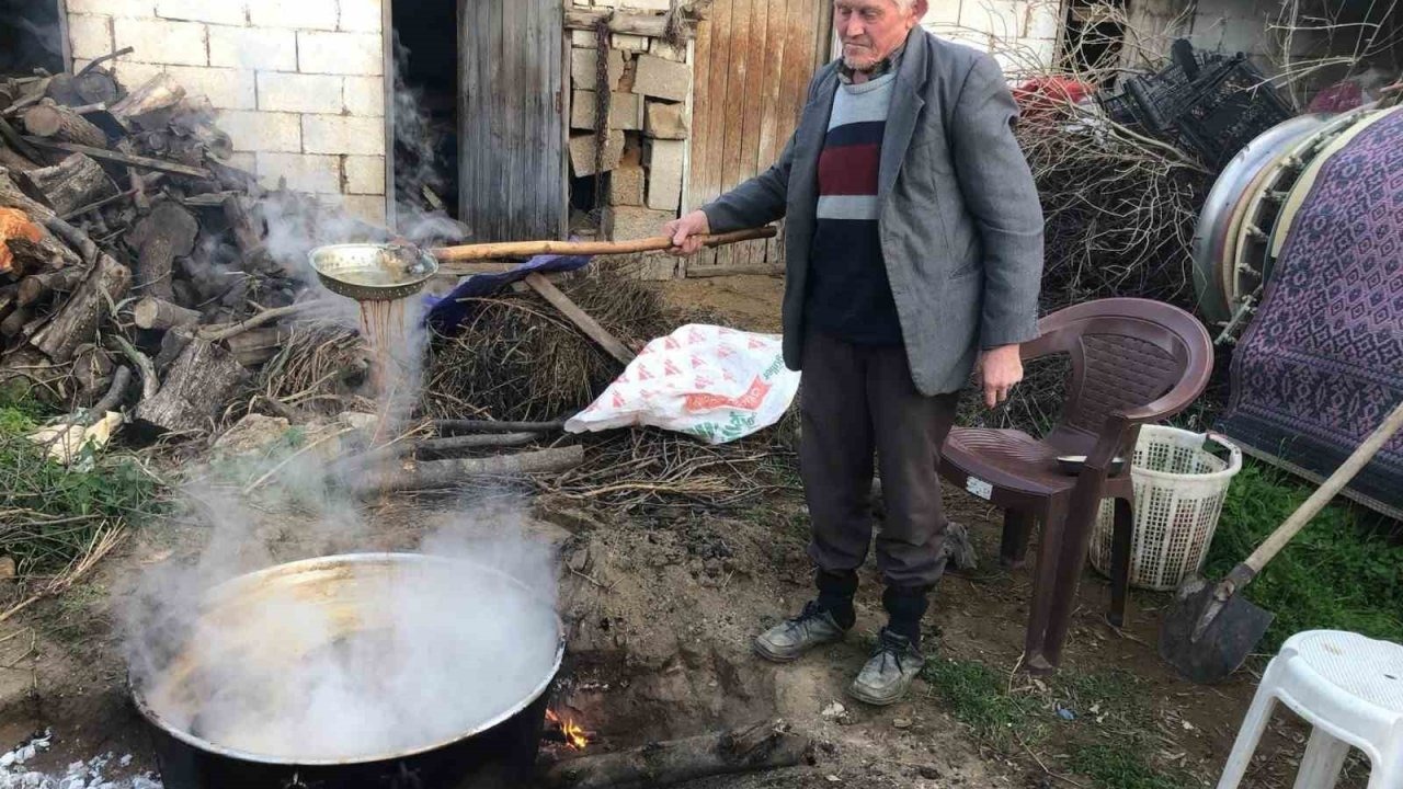 İlçede pekmez sezonu açıldı