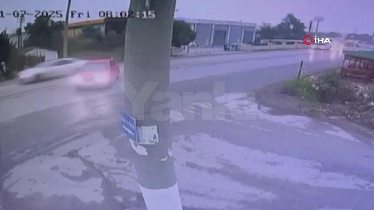 Kemalpaşa'daki ölümlü kaza güvenlik kameralarında!