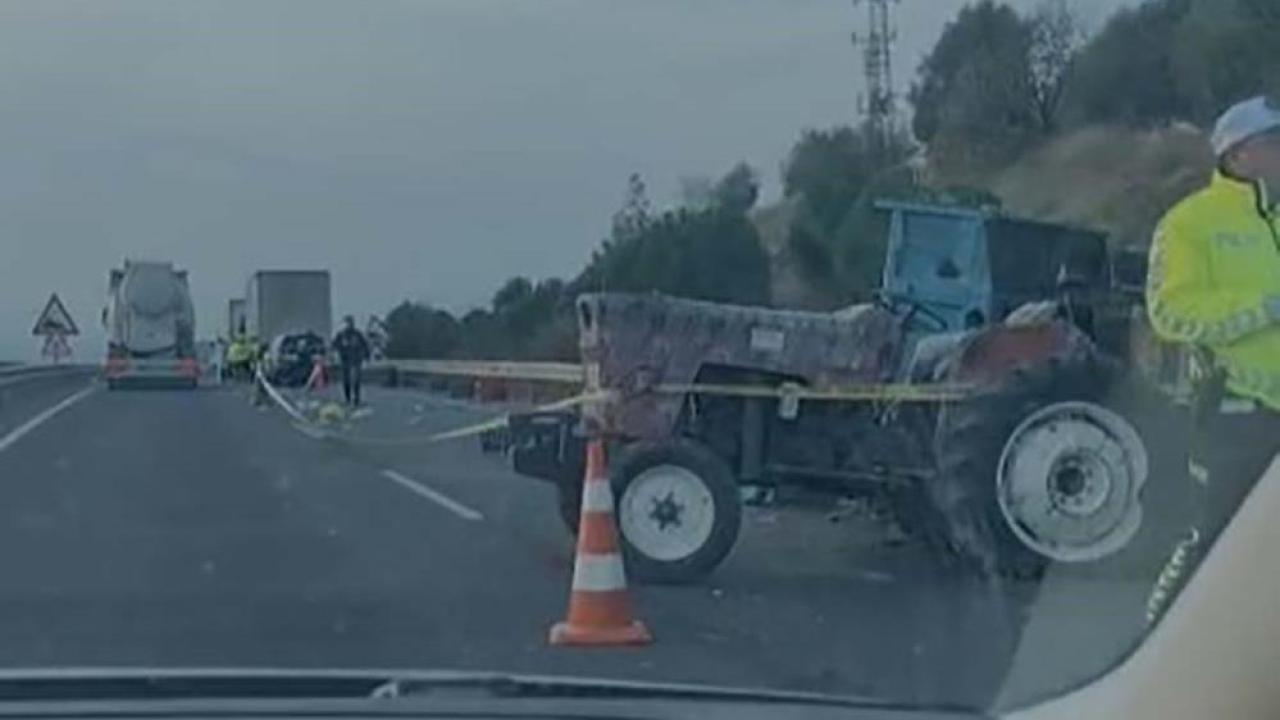 Manisa'da feci zincirleme kaza: 1 ölü, 8 yaralı!