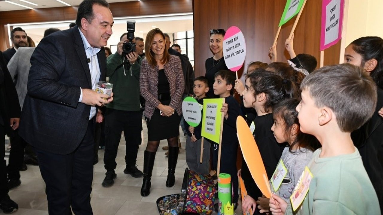 Manisa’da yeni proje: Atık piller fidana dönüşüyor!