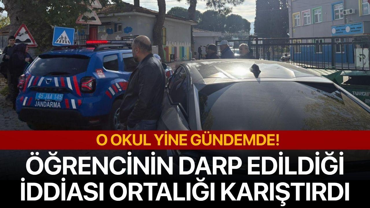 Öğrencinin darp edildiği iddiası o okulu karıştırdı