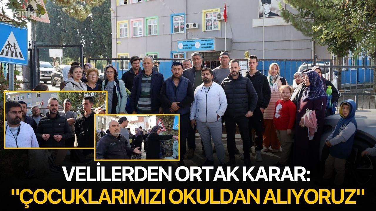 Velilerden ortak karar: "Çocuklarımızı Okuldan Alıyoruz"