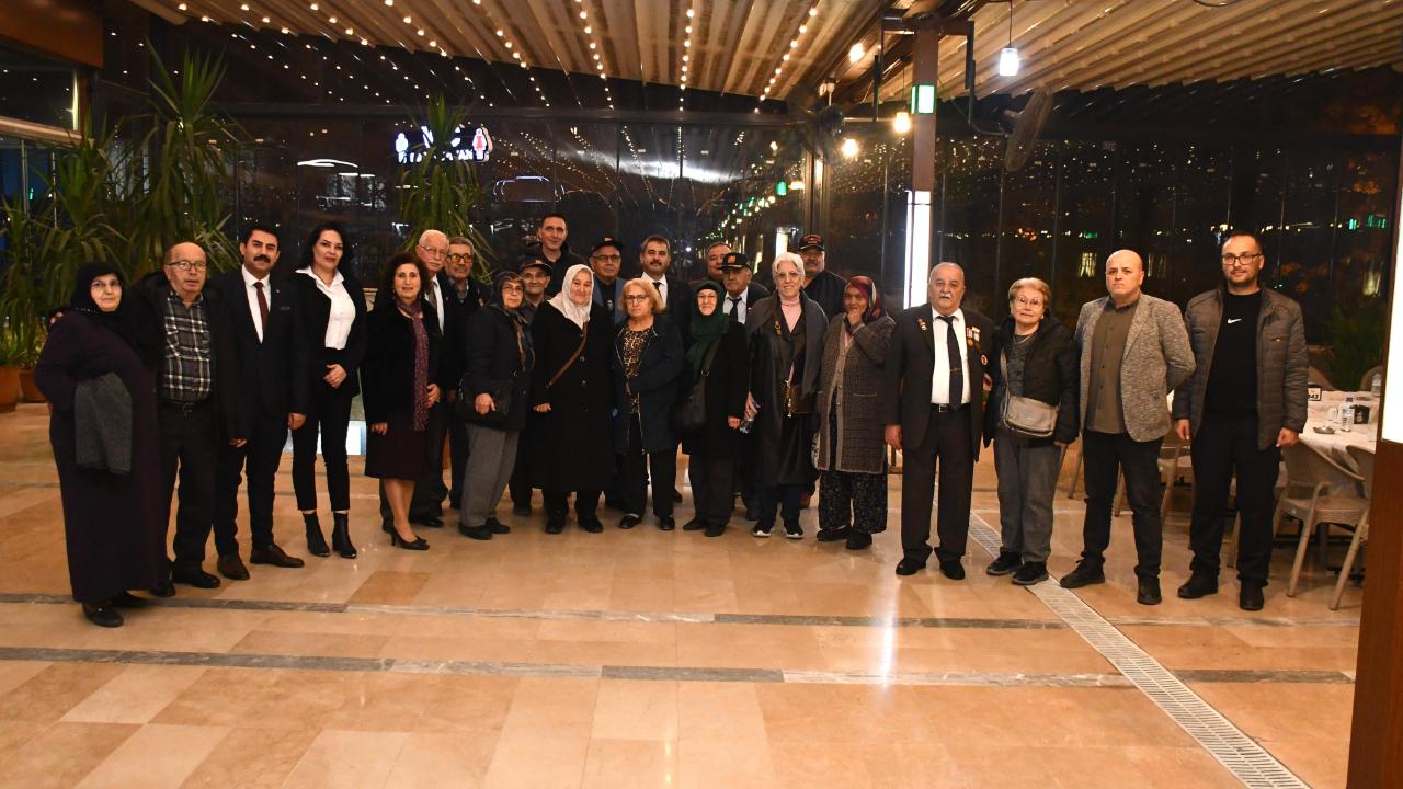 Doğum Gününde Örnek Davranış: Gazilerle Bir Araya Geldi