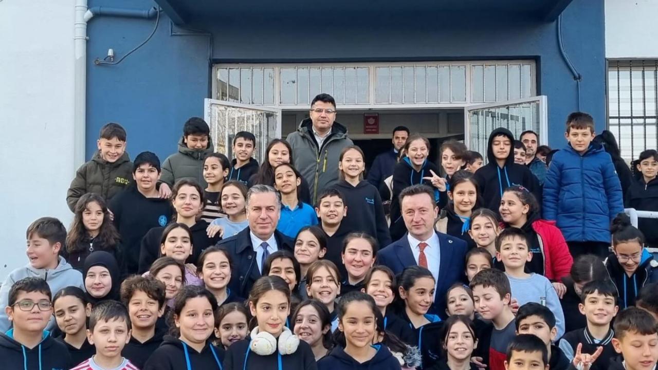 Kaymakam Kapankaya'dan okullara ziyaret ve inceleme