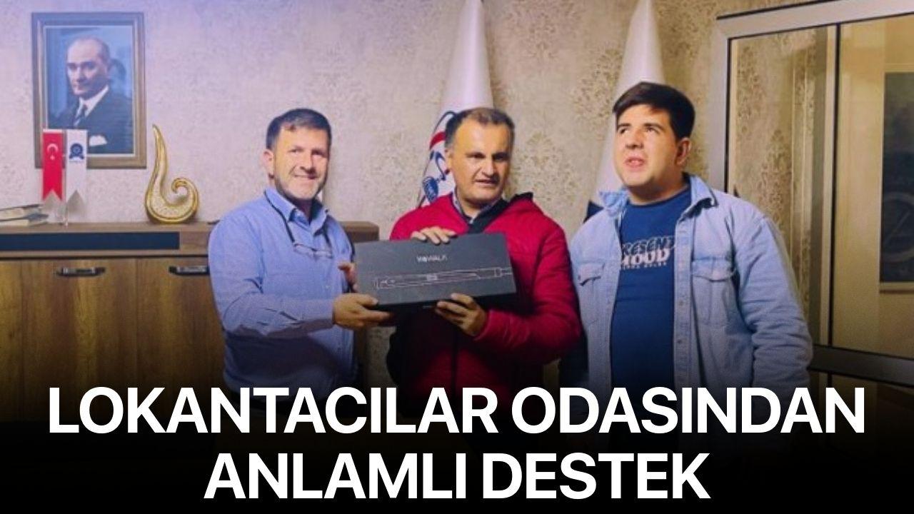 Lokantacılar Odasından anlamlı destek