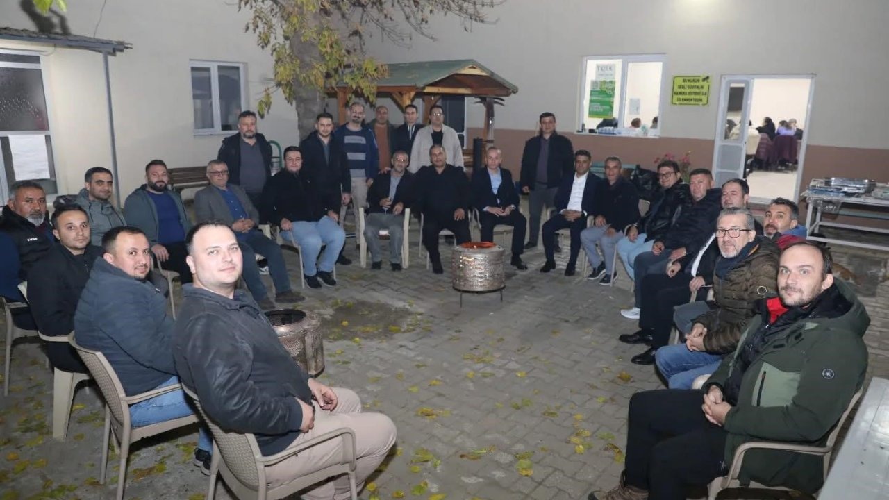 Manisa Tarım İl Müdürü Sarıgöl’de personeliyle buluştu