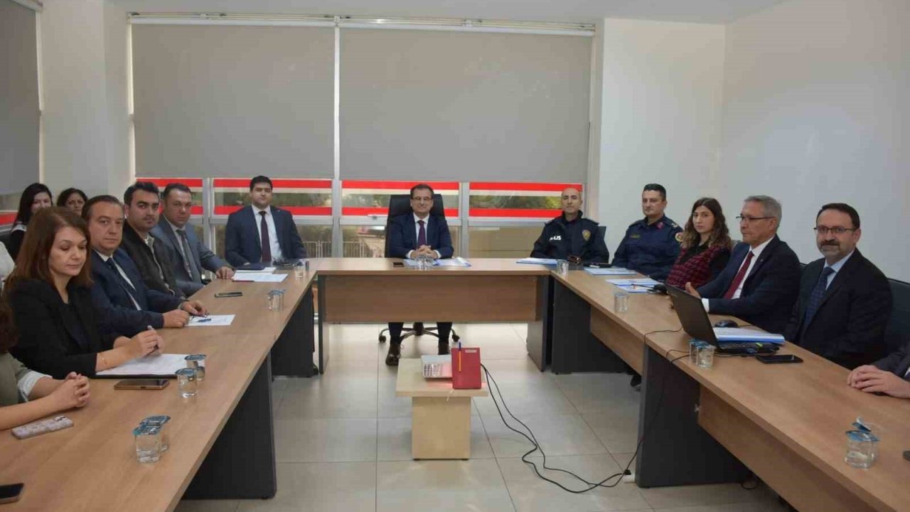 Manisa'da şiddetle mücadelede iş birliği toplantısı gerçekleştirildi