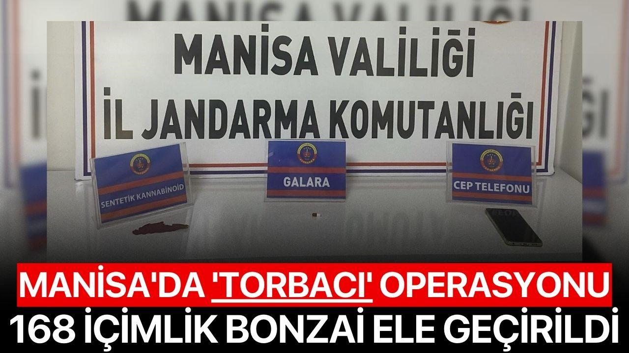 Manisa'da 'Torbacı' Operasyonu: 168 İçimlik Bonzai Ele Geçirildi