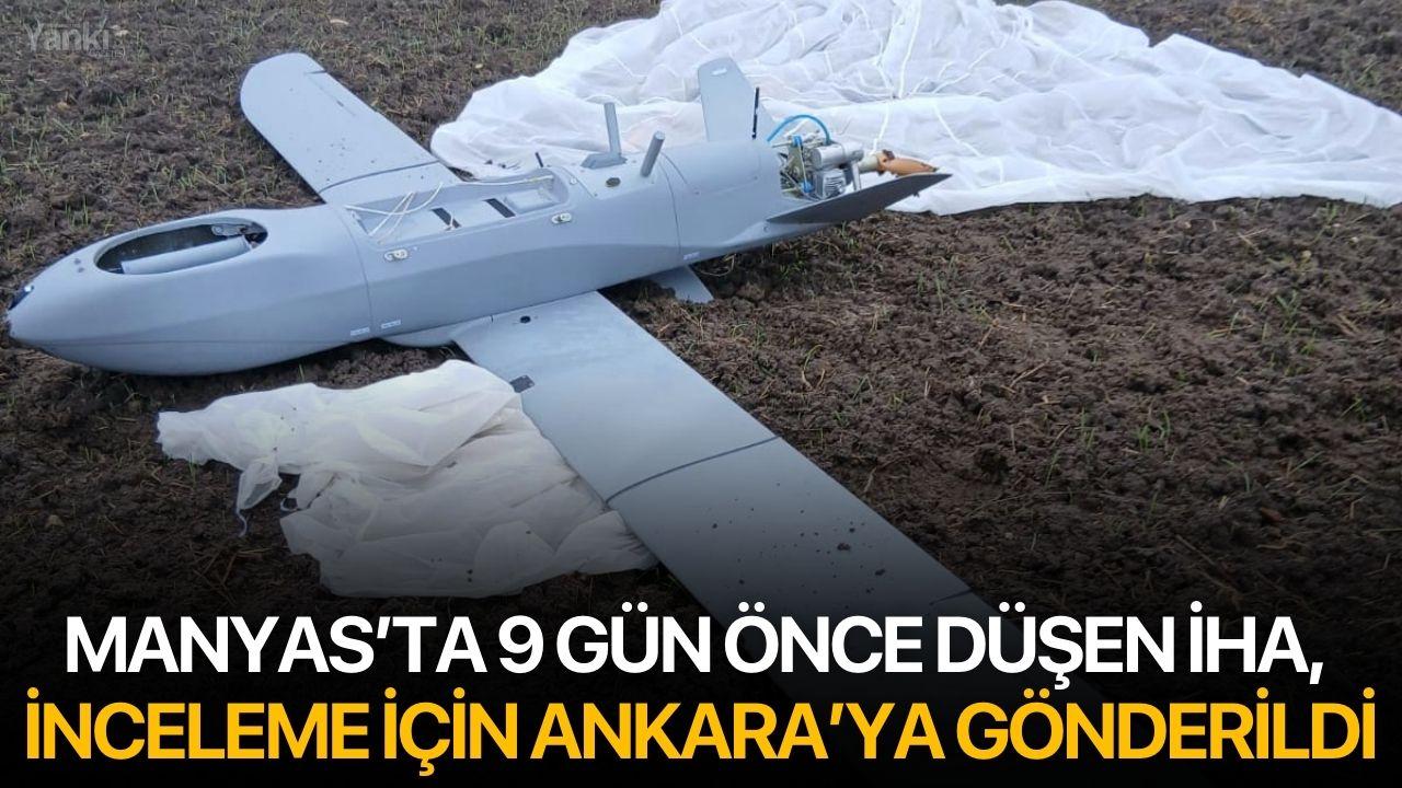 Manyas’ta 9 gün önce düşen İHA, inceleme için Ankara’ya gönderildi