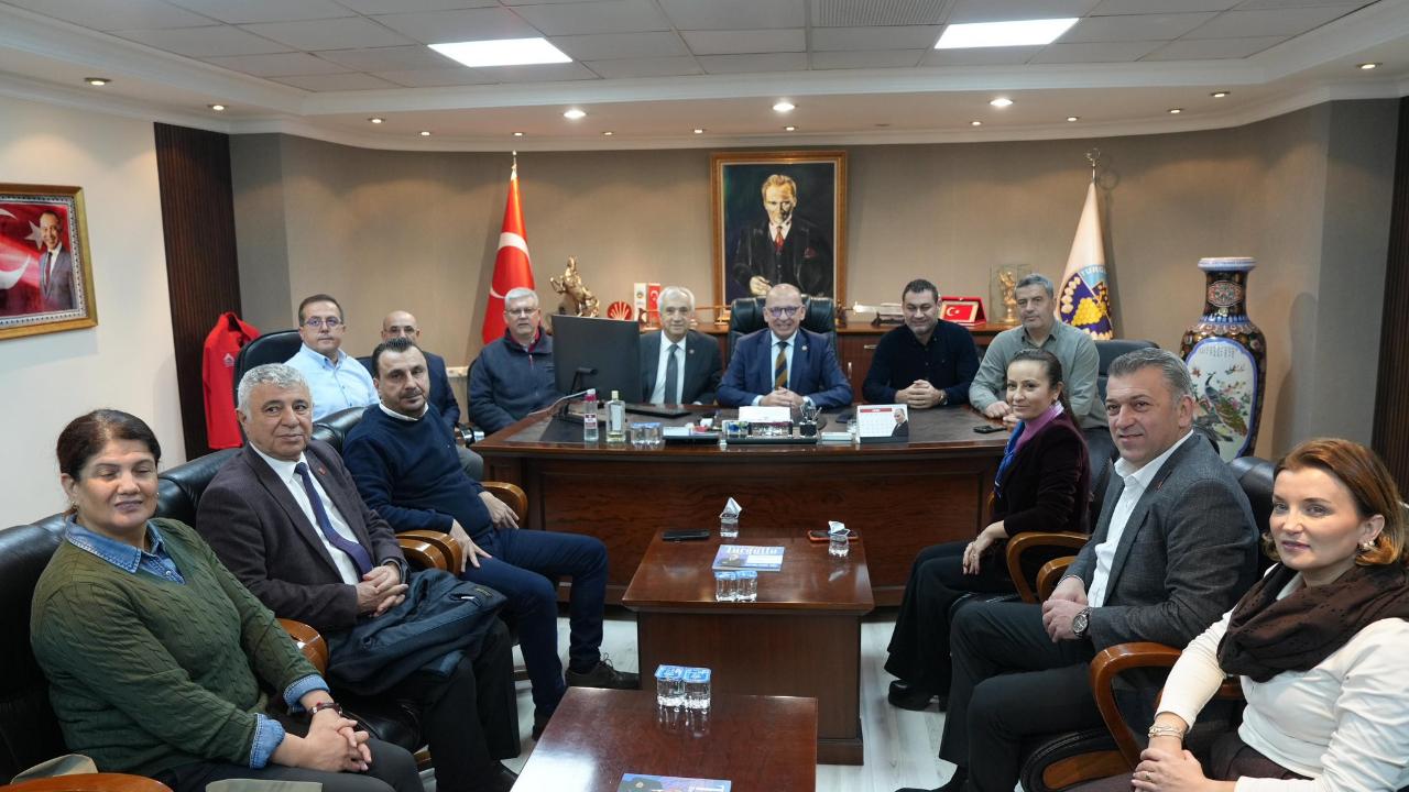 Özalper ve Başevirgen'den Turgutlu Belediyesi ziyareti