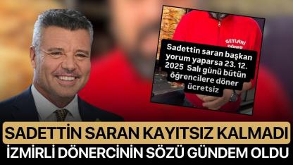 Sadettin Saran Kayıtsız Kalmadı: İzmirli Dönercinin Sözü Gündem Oldu