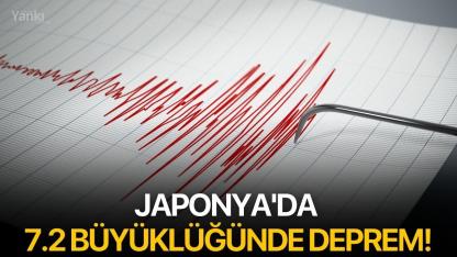 Son dakika: Japonya'da 7.2 büyüklüğünde deprem!