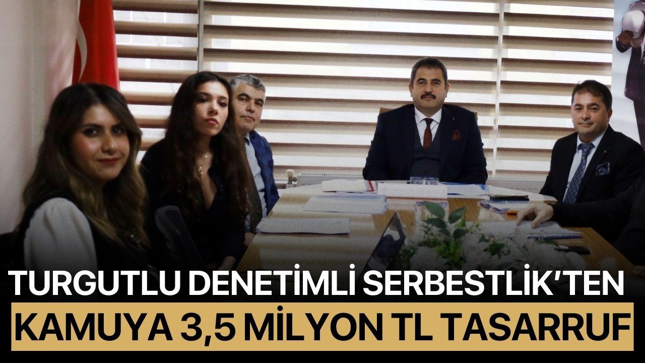 Turgutlu Denetimli Serbestlik’ten Kamuya 3,5 Milyon TL Tasarruf