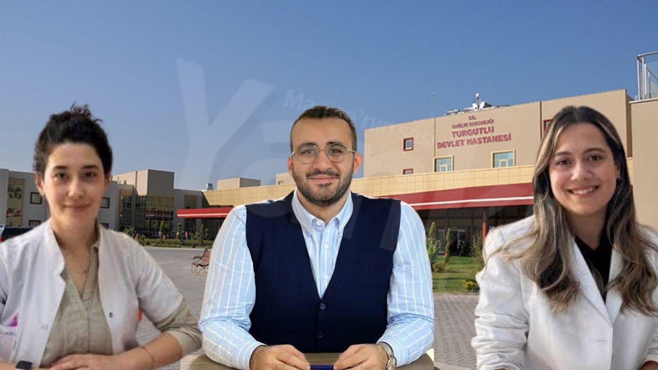 Turgutlu Devlet Hastanesinde 3 yeni doktor göreve başladı
