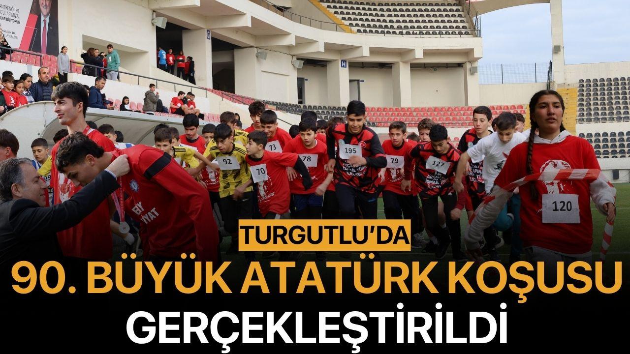 Turgutlu’da 90. Büyük Atatürk Koşusu Gerçekleştirildi