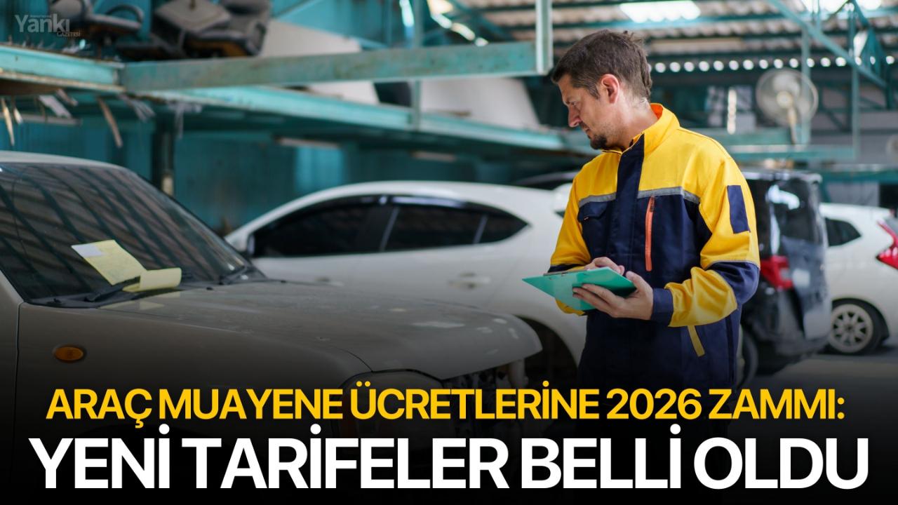 Araç Muayene Ücretlerine 2026 Zammı: Yeni Tarifeler Belli Oldu