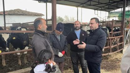 CHP'li Başevirgen'in dinlediği besiciler süt fiyatlarına isyan etti