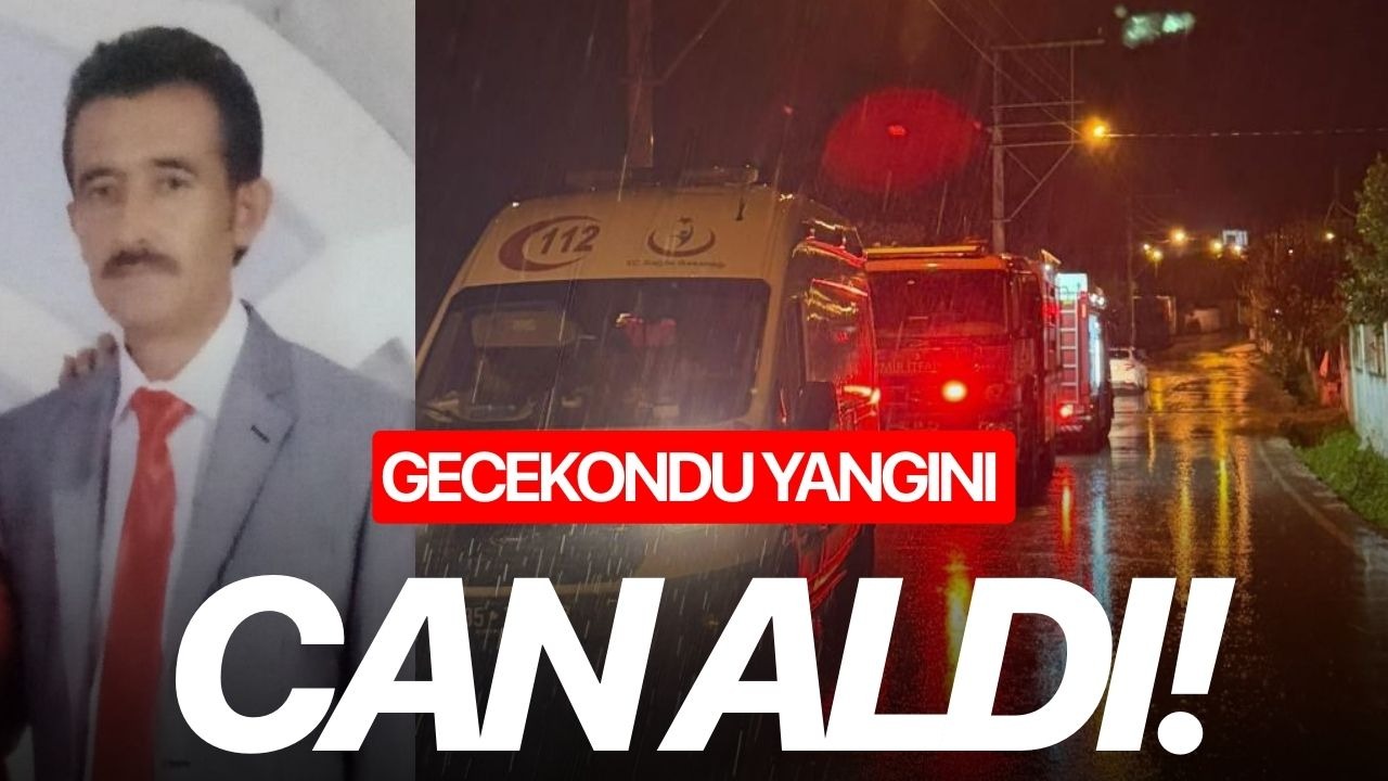 Gecekondu yangını can aldı!