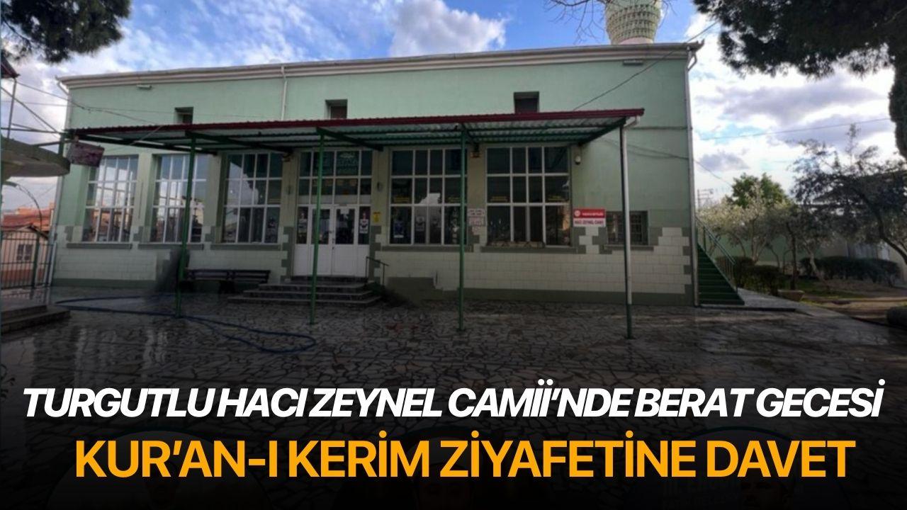 Hacı Zeynel Camii’nde Berat Gecesi Kur’an-ı Kerim Ziyafetine Davet