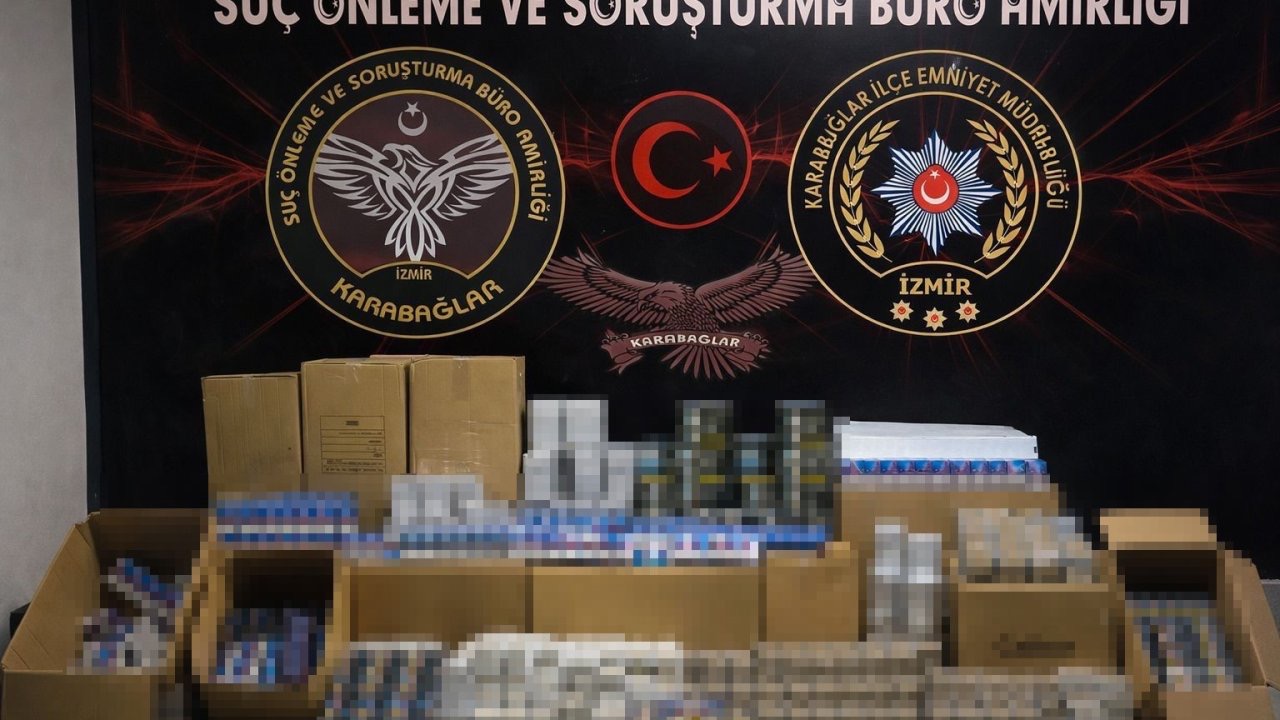 Kaçak sigara operasyonu: 500 bin adet makaron ele geçirildi