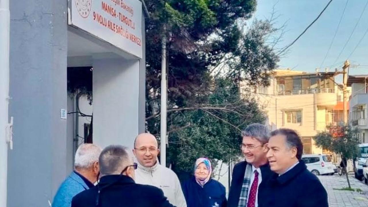 Kaymakam Kapankaya ve İlçe Sağlık Müdürü Hasyiğit'ten Aile Sağlık Merkezi ziyareti