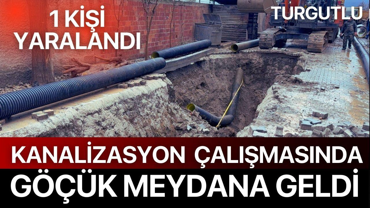 O yol çöktü, bir kişi göçük altında kaldı