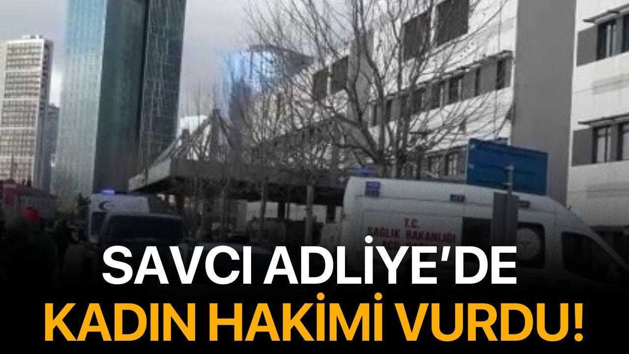 Savcı Adliye'de Kadın Hakimi Vurdu!