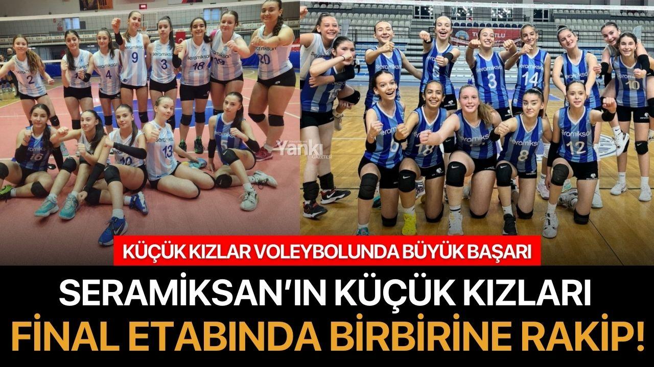 Seramiksan A ve B takımları birbirine rakip!