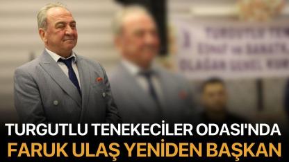 Tenekeciler Odası'nda Faruk Ulaş Yeniden Başkan