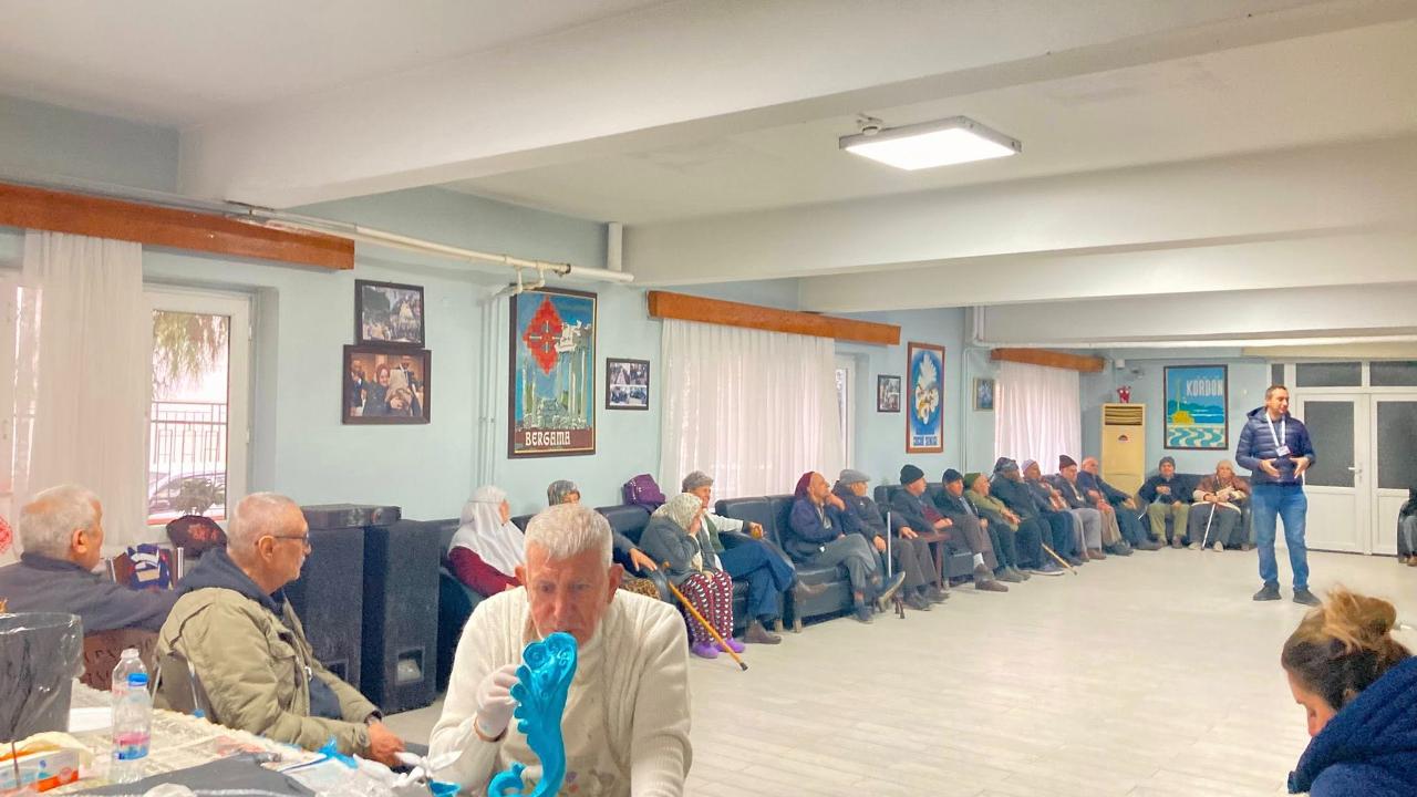 Turgutlu Huzurevi Sakinlerine “Bulaşıcı Hastalıklar ve Hijyen” Eğitimi