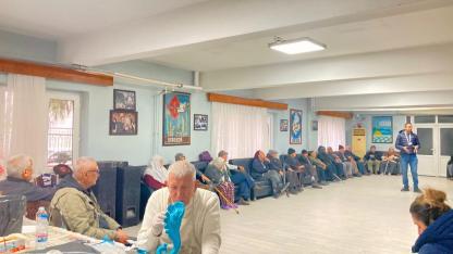 Turgutlu Huzurevi Sakinlerine “Bulaşıcı Hastalıklar ve Hijyen” Eğitimi